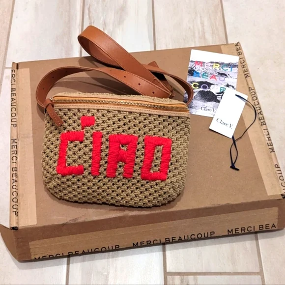 Rare Clare V Fanny Pack Ciao - Picture 9 of 9